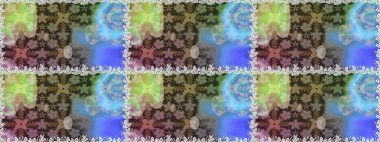 Modern gelişim, gri raster arka plan duvar kağıdı çizimi, klasik çizgi, desenli desenli çiçekler, çiçekli süsler. Çiçekli el, pürüzsüz desen..