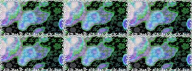 Raster illüstrasyonu. Bahar çiçekli, dikişsiz, sevimli çiçek deseni. Güzel kumaş deseni.