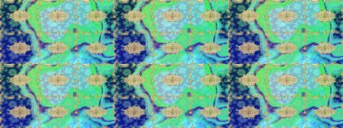 Geleneksel raster ve altın desen. Klasik oryantal desen mavi renkten üstündür. Damask taslak süsü.