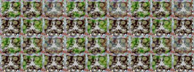 Güzel kumaş deseni. Güzel suluboya çiçek buketi pürüzsüz desen.