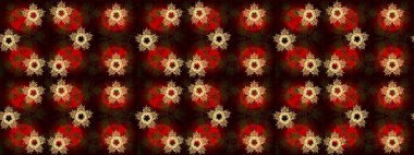 Kar Taneleri Karalamaları. El çizimi Noel Raster illüstrasyonu. Yeni Yıl Dekoratif Kar Taneleri Arkaplanı.