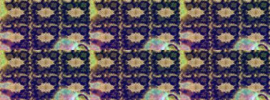 Geleneksel raster ve altın desen. Klasik oryantal desen mavi renkten üstündür. Damask taslak süsü.