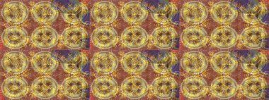 Kar Tanesi Mozaik ikonu. Kahverengi, nötr ve sarı siluet kar tanesi işareti. Düz dizayn. Sembol kışı, donmuş, Noel, yeni yıl tatili. Grafiksel element dekorasyonu. Raster illüstrasyonu.