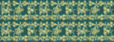 Mavi, yeşil ve nötr renklerde suluboya kar taneleri. Güzel dekorasyon. Raster illüstrasyon kar taneleri. Kışın sembolü.