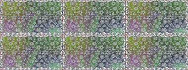 Güzel kumaş deseni. Küçük çiçekteki kusursuz desen. Hoş bir çiçek geçmişi var. Raster illüstrasyonu.