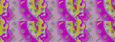 Çiçek Elementleri 'nin soyut geçmişi. Raster kış deseni. Nötr, morumsu ve mor renkler üzerine tasarım. Raster illüstrasyonu.