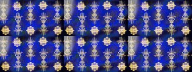 Raster mavisi, menekşe ve gri kar tanelerinden izole edilmiş. Güzel bir kış süsü. Raster illüstrasyonu. Kar taneleri koleksiyonu.