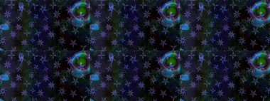 Eskiz modeli etnik tasarım. Yatak çarşafları, ceket, paket tasarımı, kumaş ve moda kavramları için tekstil baskısı. Çiçekleri, deniz kabukları, mandalaları ve suluboya efektleri olan deniz altyapısı.