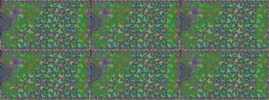 Kelebek görüntüsü. Raster illüstrasyonu. Basit bir şekilde. Çiz, çiz, çiz. Yeşil renklerde tropik kelebek deseni.