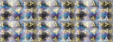 Lace Snowflakes 'in etnik kökü. Kumaş veya Duvar Kağıdı Tasarımı. Stilize Çiçekler. Mandalas 'ın dekoratif dokusu. Folk Style. Tekstil için Lacy Fashion Print. Raster illüstrasyonu.