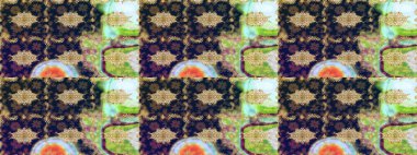 Klasik Raster Golden eskiz kalıbı. Çiçek süsü kumaş deseni, cam, çiçek desenli altın elementli, nötr renklerde metal..