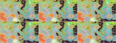 Klasik Raster Golden eskiz kalıbı. Çiçek süsü kumaş deseni, cam, çiçek desenli altın elementli, nötr renklerde metal..