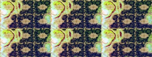 Mavi renkler ve altın elementler üzerine çizim. Altın şablonu çiz. Raster doğulu süsü.