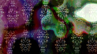 Yazdır. Renkli Yaz Temalı eskiz kalıbı. Güzel eskiz şekli. Raster çiçekli arka plan. Düz Çiçek Elementleri Tasarımı. Şirin kumaş deseni.