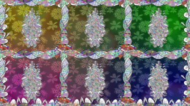 Çiçek desenli duvar kağıdı, desen dolgularını, web sayfası arka planı için kullanılabilir. Stilize çiçek ile Seamless modeli. Süslü zentangle sorunsuz doku, soyut çiçek süs.