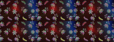 Elle çizilmiş kartanesi karalaması. Yılbaşı kış tasarımı için renkli kar taneleri. Raster illüstrasyonu.