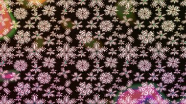 Küçük çiçekteki sevimli çiçek deseni. Raster illüstrasyonu. Modaya uygun kumaş deseni. Tony 'nin kumaş desenini çiz.