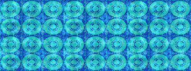 Raster düz çiçek çizim deseni. Mavi renkli çiçekler. Tasarım hediye paketi, tebrik kartları, posterler ve afiş tasarımı.