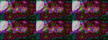 Modern çiçek arkaplanı. Parlak renkli çiçekleri ve kahverengi renkli yaprakları olan harika bir çiçek deseni. Halk tarzı. Moda baskıları için zarif bir şablon.