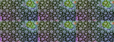 Gri renkli çiçekler. Düz Çiçek Elementleri Tasarımı. Çiçekli çizim şekli. Renkli Bahar Teması çizim şablonu.