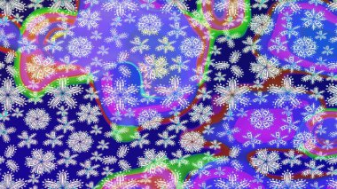 Raster güzel bir çiçek deseni çizmiş. Bahar mevsimi. Tatil havası. Nazik romantik baskı. Mavi renkte çiçekler.