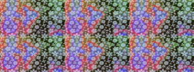 Raster illüstrasyonu. Kumaş, tekstil, duvar kağıdı baskısı için. Raster. Eski usul. Eskiz geçmişi. Tomurcukları çiçekli sevimli çiçek deseni..