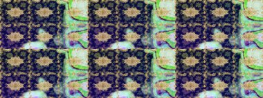 Geleneksel oryantasyon süsü. Klasik klasik klasik arka plan. Klasik Raster Gri ve Altın desenli çizim.