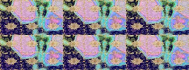 Tekrarlayan ögelerle soyut arkaplan çiz. Klasik raster şablonu. Tarafsız ve altın desenli.