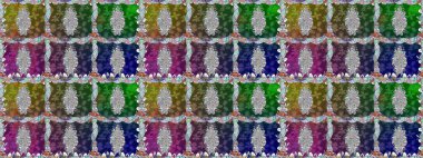 Seamless modeli. Ultrafashionable kumaş deseni. Raster resim. Organik motifi arka plan.