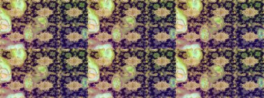 Senin tasarımın için, duvar kağıdı. Raster geometrik arka plan. Tarafsız renklerde altın çiçekli eskiz deseni. Altın renkli çizim çizimi.