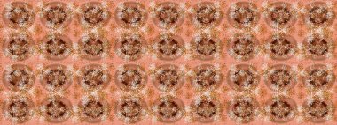 Renkli elementlerle Raster ilginç desen