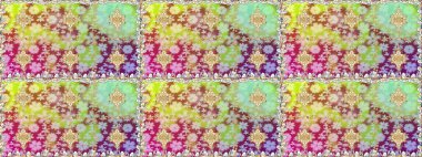 Kusursuz oryantal klasik altın desen. Tarafsız renklerde altın tekrarlayan elementler içeren Raster soyut arkaplanı.