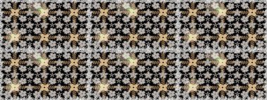 Raster Henna dövme stili. Etnik Mandala süsü. Kızılderili desenli desenli desenli şal deseni. Tekstil, tebrik kartı, boyama kitabı, telefon kılıfı baskısı için kullanılabilir.