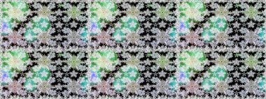 Sevimli, pürüzsüz desenli, küçük çiçekli, klasik tarzda. Raster illüstrasyonu. Kumaş, duvar kağıdı ve kağıt üzerine baskı yapmak için gelişen arka plan. Moda arka planında parlak buketler.