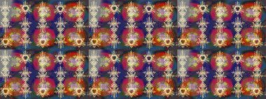 Renkli arka planda kar taneleri. Simgeler, etiketler. Renkli kar tanesi Raster çizimi. Raster illüstrasyonu. Kar tanesi ikonu, izole edilmiş. Düz tasarım.