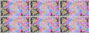 Kusursuz klasik raster altın desenli. Klasik klasik klasik arka plan. Tarafsız renklerde, altın elementlerle kusursuz desen. Geleneksel oryantasyon süsü. Raster illüstrasyonu.