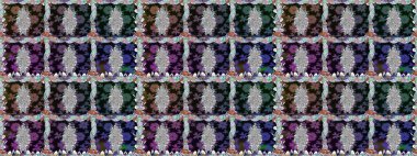 Sorun -suz. Raster illüstrasyon. Küçük çiçek sevimli Çiçek desen.