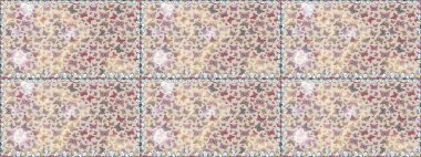 Gri renkli bir resim. Kumaş, Tekstil, Baskı ve Davetiye için arka plan. Doğadaki güzellik. Suluboya stilinde uçan kelebeklerin kusursuz deseni. Raster illüstrasyonu.