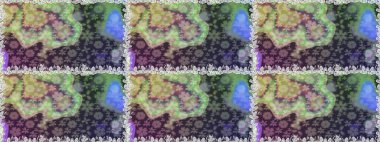 Motley illüstrasyonu. Küçük renkli çiçekler. Kusursuz. Çiçekli bahar çiçekleri. Küçük çiçekte güzel bir desen. Moda baskıları için zarif bir şablon.