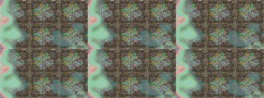 Raster illüstrasyonunda kusursuz çiçek deseni. Gri renkli çiçekler.