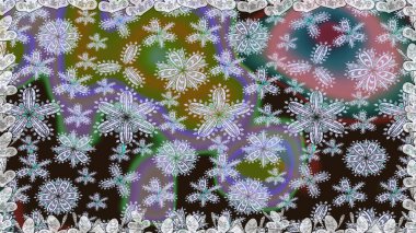 Tarafsız renklerde şirin çiçekler. Moda baskısı, albüm, ambalaj kağıdı ve duvar kağıdı için zarif dekoratif süslemeler. Küçük çiçekli basit, dikişsiz desen. Raster illüstrasyonu.