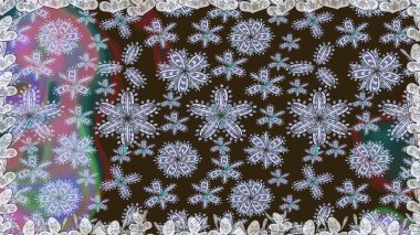 Elle çizilmiş. Raster resim. Sorunsuz çiçek desenli çiçekli, halk tarzında bırakır.