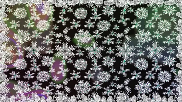 Güzel kumaş deseni. Raster Illustrasyon 'da moda olmayan çiçek deseni. Renkli Yaz Temalı Kusursuz Arkaplan. Düz Çiçek Elementleri Tasarımı.