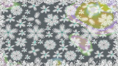 Gri renkli çiçekler. Kumaş desenli papatya çiçekleri ayrıntıları.