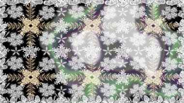 Raster illüstrasyonu. Gri renklerde. Güzel kumaş deseni. Raster illüstrasyonunda kusursuz çiçek deseni.