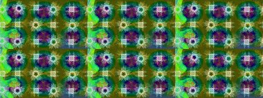 Altın çiçekli eskiz deseni. Damask arkaplanı. Tarafsız, mavi ve yeşil renklerde altın bir element. Barok tarzında altın çiçekli süs..