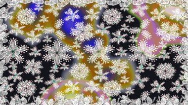 Çiçekli el, pürüzsüz desen çizmiş. Modern gelişim, gri raster arka plan duvar kağıdı çizimi, klasik çizgiler, desenli desenli çiçekler, çiçekli süsler..