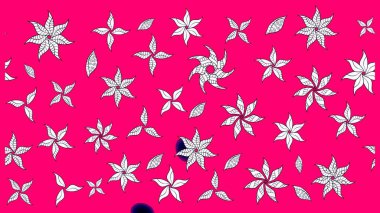 Küçük çiçekte güzel bir çiçek deseni var. Çiçekli çiçek deseni, suluboya. Raster deseni.