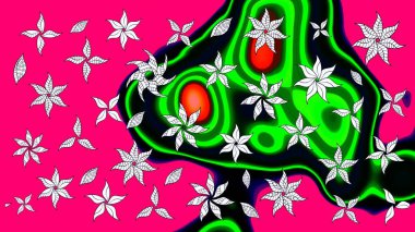 Sketch pattern with fantasy flowers, natural wallpaper, floral decoration curl illustration. Home decor. Paisley print hand drawn elements.