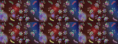 Elle çizilmiş kartanesi karalaması. Yılbaşı kış tasarımı için renkli kar taneleri. Raster illüstrasyonu.